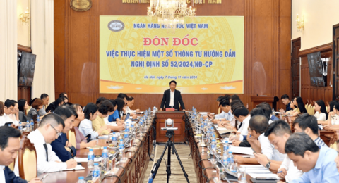 Đẩy mạnh việc thực hiện một số Thông tư hướng dẫn Nghị định số 52/2024/NĐ-CP về thanh toán không dùng tiền mặt