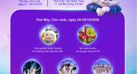 Chi tiết lịch trình Sóng Festival 2026