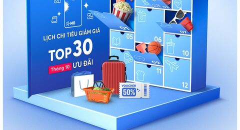 CHÀO THÁNG MỚI, THẺ MB MỜI TIỆC DEAL SIÊU HỜI