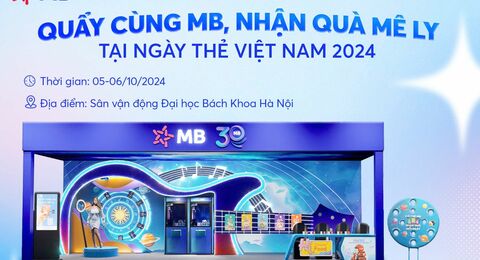 BẬT MODE CHILL, QUẨY CỰC CHẤT CÙNG MB TẠI NGÀY THẺ VIỆT NAM 2024