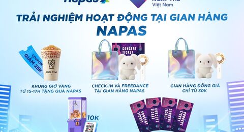 NAPAS mang hệ sinh thái thanh toán hiện đại đến Sóng Festival – Ngày Thẻ Việt Nam 2025